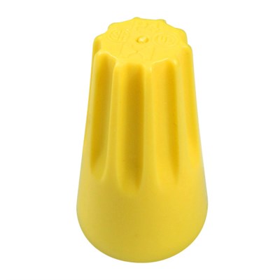WIRE CONNECTOR YELLOW 100/JAR