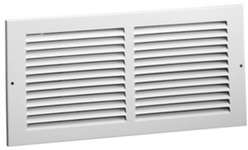 GRILLE AIR RTN FACE STAMPED STL PWD CTD